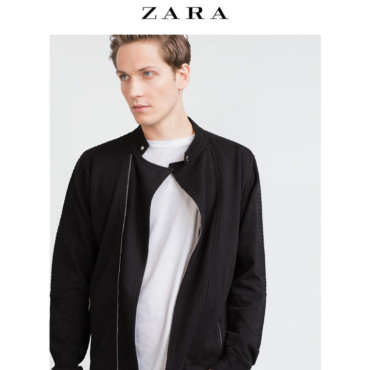 ZARA 男装 机车外套 01701306800