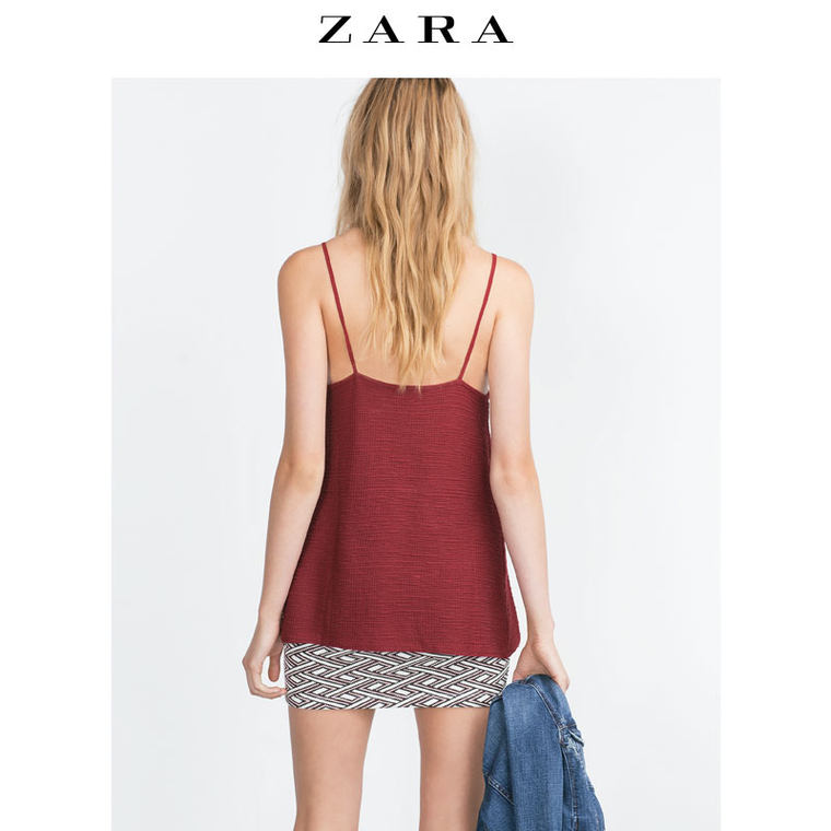 ZARA TRF 女装 吊带上衣 05039270681