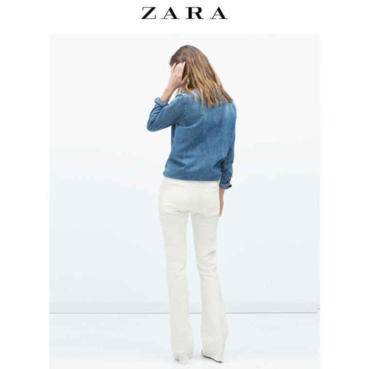 ZARA TRF 女装 牛仔衬衫 01506070400