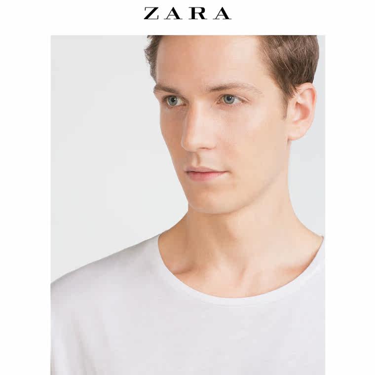 ZARA 男装 字母印花 T 恤 01165305250