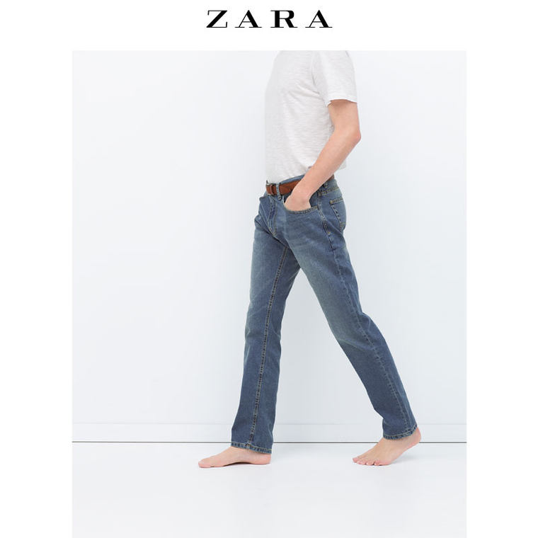 ZARA男装 基本款牛仔裤 05575346427