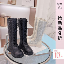 (No. 9 10 oclock new limit 1 piece of 9fold) Girls boots