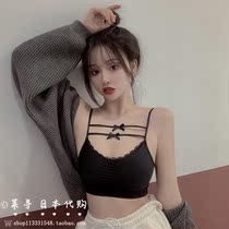 Japan JULIPET 2021 summer new with small camisole vest sweet heart machine Butterfly beauty back breast female