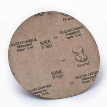 928A Water resistant metallographic sandpaper 8 inches (201mm) GORAL Silicon carbide metallographic sandpaper
