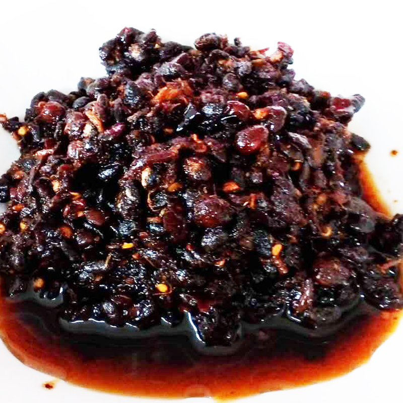 惟一斋八宝豆豉香辣豆豉临沂特产中华老字号配餐香辣酱下饭辣酱