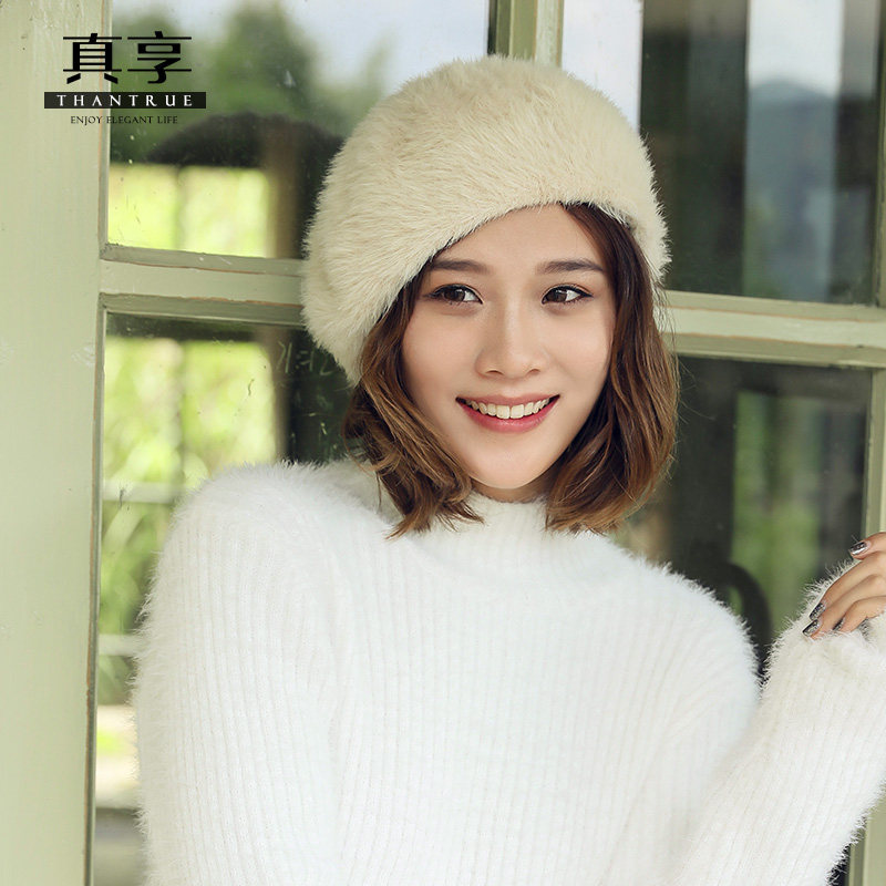 [29元]的秋冬季纯色毛绒贝雷帽子八角蓓蕾帽_淘宝u站中心_淘宝优站