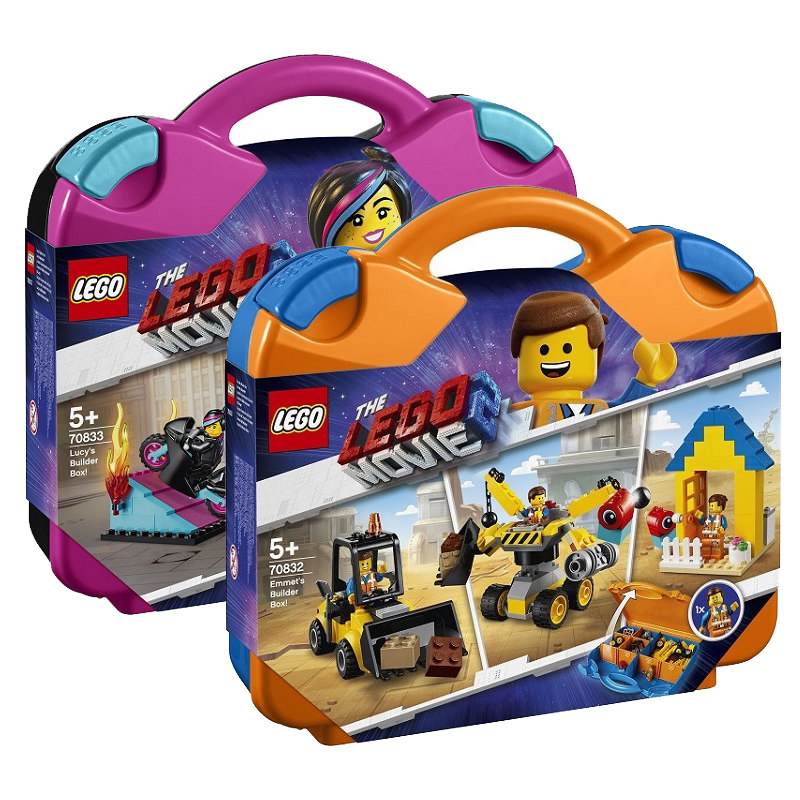 1月新品lego乐高积木玩具大电影系列70832艾米特/露西的手提箱