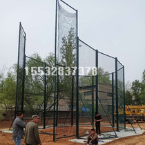 Chain ball cage Discus shot mobile protective fence cage Outdoor stadium safety fence protective net