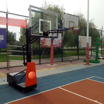 Kindergarten special basketball rack outdoor childrens students lift and move adult dunk tempered explosion-proof rebound