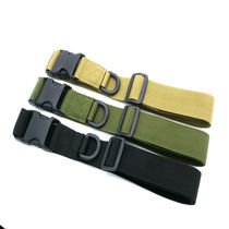 Childrens military training belt boys belt girls canvas belt nylon primary school belt summer camp buckle