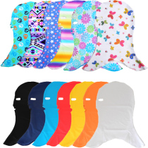 Summer swimming face gini womens leaky sunscreen mask breathable anti-ultraviolet diving face full face headgear men