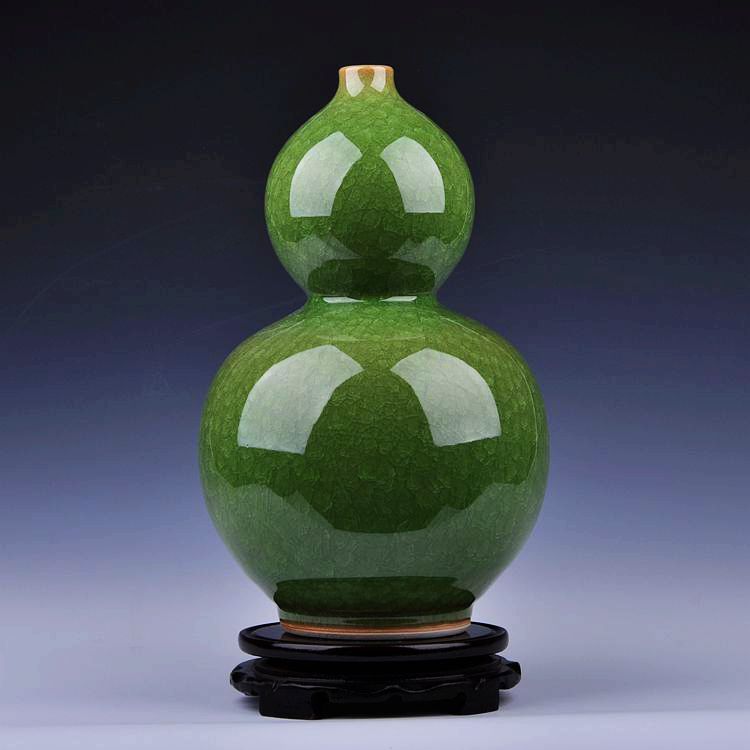 Archaize of jingdezhen ceramics up open piece of jade vase of borneol new classic modern home furnishing articles sitting room