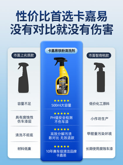 철 파우더 리무버 자동차 외부 청소 페인트 페인트 표면 녹지 제거 강한 흰색 강한 얼룩 제거 및 황변 지점 철 파우더 리무버 자동차 외부 청소 페인트 페인트 표면 녹지 제거 강한 흰색 강한 얼룩 제거 및 황변 지점