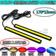 Motorcycle modified COB daytime running lights auto parts LED decorative lights super bright universal light bar 12V COB lighting Motorcycle modified COB daytime running lights auto parts LED decorative lights super bright universal light bar 12V COB lighting