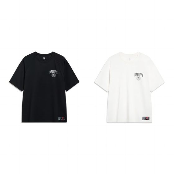 Li Ning BADFIVE Men's simple sports and casual cool feeling wet and quick-drying short-sleeved T-shirt ATST549
Li Ning BADFIVE Men's simple sports and casual cool feeling wet and quick-drying short-sleeved T-shirt ATST549