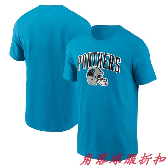 NFL 티셔츠 축구 유니폼 Carolina Panthers 남자의 짧은팔 팬 저지 NFL 티셔츠 축구 유니폼 Carolina Panthers 남자의 짧은팔 팬 저지