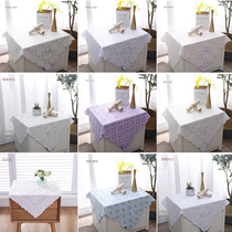 Refrigerator cover Table cloth TV cabinet Coffee table tablecloth Lace multi-purpose nightstand cover cloth Keyboard Microwave oven cover towel
