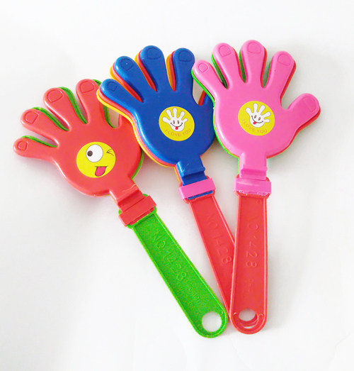 27cm大号拍手器小手拍玩具拍拍手塑料手掌拍巴掌手拍掌鼓掌拍