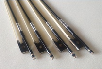 High-grade carbon fiber carbon violin bow Pure ebony horsetail library carbon fiber practice professional playing violin bow rod