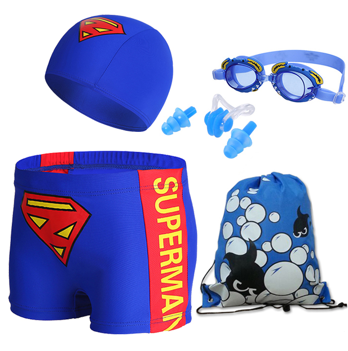 superman swimming trunks