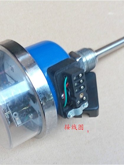 WSS401/411X 전기 접촉 바이메탈 온도계 제어 상한 및 하한 프로브 온도계 출력 스위치 수량 WSS401/411X 전기 접촉 바이메탈 온도계 제어 상한 및 하한 프로브 온도계 출력 스위치 수량