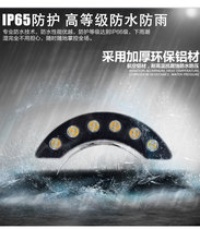 LED corrugated light 3W5W6W outdoor waterproof Tile light moon light roof tile Light Pavilion decorative crescent light