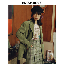 (RIENYRE series)MAXRIENY2020 autumn new suit collar loose temperament blazer women