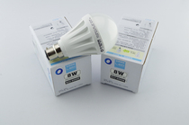 Ouhe 8W Luo mouth bulb energy saving and durable LED bulb (snap-in universal lamp head white light 6000K)