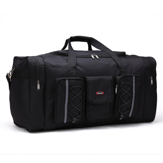 ຖົງເດີນທາງ Jiuju foldable travel bag extra large capacity men and women portable 26-inch travel luggage bag