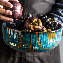 Bowl Creative Personality Home Dish Suit Bowls Pan Pan Nordic Wind Light Extravagant 3-ten Just Gu Jias Tableware Blemish