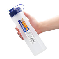 Japan imported plastic high temperature resistant cold water jug Household cold water jug beverage juice bottle refrigerator sealed bottle 1L