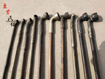 Nostalgic old cigarette bag pot dry cigarette bag thrift old antique old cigarette bag long pole bamboo pole cigarette bag pot folk old object