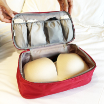 Travel underwear storage bag waterproof portable double-layer clothing underwear socks split bag multifunctional bra finishing box