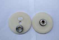 Wire cutting wire barrel gear Ningbo DW Hengwei Dewei machine tool transport wire barrel nylon transmission gear (a set)