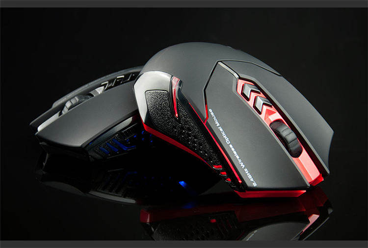 et无线鼠标游戏专用电竞机械无限电池款大鼠标加重台式笔记本办公家用