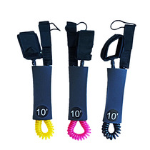 Top 10 feet surfing water-skiing windsurfing canoeing jiao sheng SUP inflatable paddle safety rope Speeded Up Robust Feature (Surf) leash