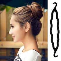 Korean Flower Bud Head Double Crochet Hair Styled Hair Styling Pellet Hair head Hair Collet Accessories Hair tool Hair Rod