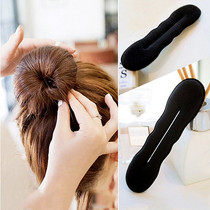 Pellet head sponge disc hair stick flower buds head disc hair styler Korea beauty hair styling tool head hair accessories hairdressing supplies