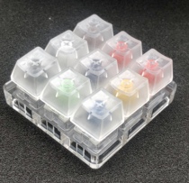 Customized shaft test TTC Jiadalong Kaihua BOX White green tea red yellow shaft acrylic mechanical keyboard customization