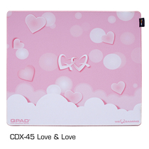 QPAD CDX-45 cordura cloth waterproof rough surface e-sports mouse pad smooth and durable scratch-resistant in peripherals