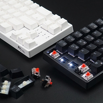 RK68 G68 three-mode mechanical keyboard customized hot-swappable shaft wireless Bluetooth 2G rechargeable backlight 68 keys