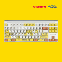 CHERRY CHERRY CHERRY MX 8 0 Pokemon Pikachu theme custom keyboard black axis green axis tea axis red axis