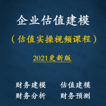 2021 Corporate Valuation Modeling Video Financial Valuation Modeling Practice DCF Relative Valuation Modeling Course