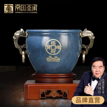 Cornucopia ornaments lucky copper Palace cylinder copper cylinder cabinet home accessories housewarming opened gift decoration