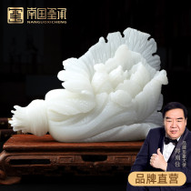 Bai Cai Ruyi jade cabbage ornaments Lucky living room wine cabinet decorations Housewarming new house shop opening gifts Opening gifts