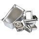 ສະແຕນເລດ portion basin box rectangular portion box plate square basin with lid basin Malatang ຜັກການຄັດເລືອກອ່າງເກັບນ້ໍານົມຮ້ານ