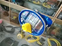 Floating diving mirror equipped with tempered glass rubber diving mirror valve diving mask swimming goggles