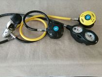 Diving regulator diving pressure reducing valve secondary respirator standby secondary head diving table combination