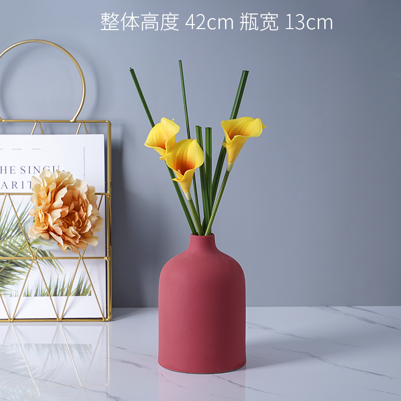 Nordic vase simulation of dried flowers sitting room adornment flowers flower arrangement table modern TV ark, ceramic creative wine furnishing articles