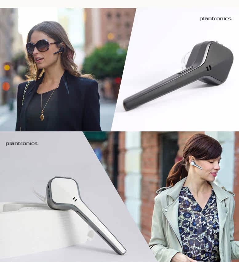 plantronics/缤特力 voyager edge刀锋蓝牙耳机耳塞式 开车报名字